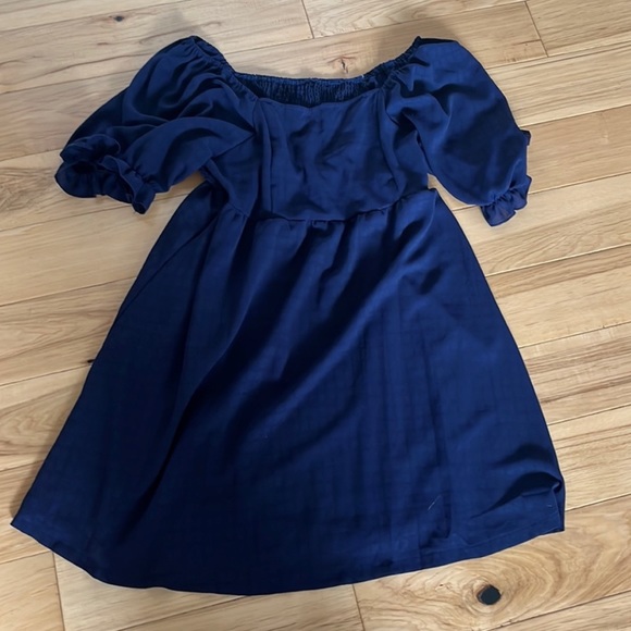 2/$15 or 3/$20 Plus Shirred A Line Dress - Picture 4 of 4